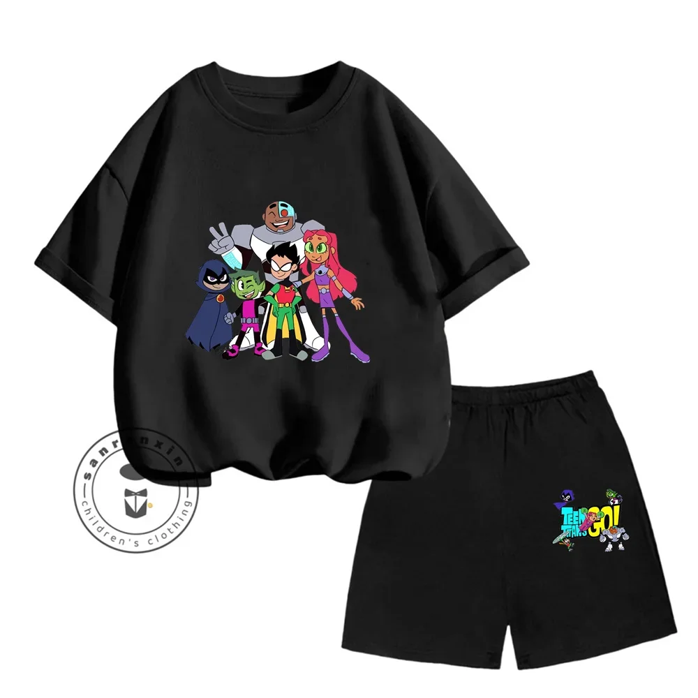 Summer Teen Titans Tshirt Set JTeen Titans Fashion Oversized T Shirt Kids Boys Tees Tops Clothing
Summer Teen Titans Tshirt Set JTeen Titans Fashion Oversized T Shirt Kids Boys Tees Tops Clothing