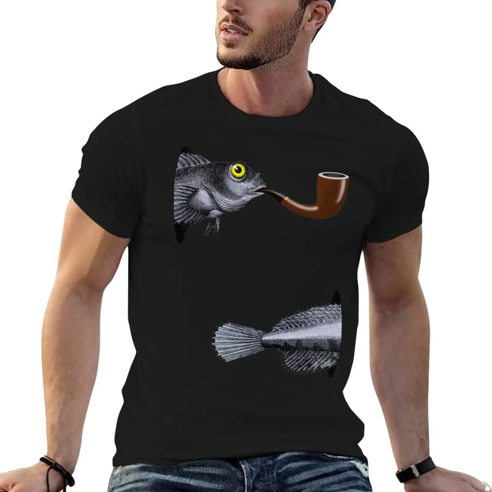 Magritte Fish T-Shirt t shirt for man 100 percent cotton t shirts for man graphic funny t shirts for man cotton T-shirt
Magritte Fish T-Shirt t shirt for man 100 percent cotton t shirts for man graphic funny t shirts for man cotton T-shirt