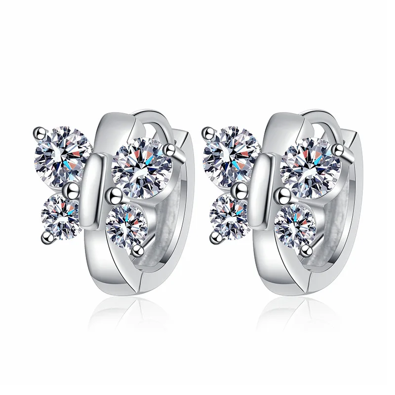 Серьги из серебра 925 пробы с бриллиантами, европейские, американские, корейские модные серьги-бабочки
Серьги из серебра 925 пробы с бриллиантами, европейские, американские, корейские модные серьги-бабочки