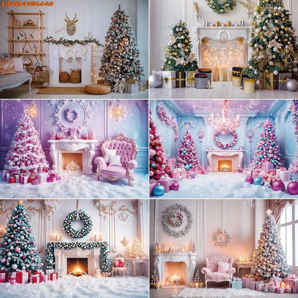 Christmas Gingerbread House Fireplace Backdrop Xmas Trees Gifts Photography Background Children's Party Studio Back Drop
Christmas Gingerbread House Fireplace Backdrop Xmas Trees Gifts Photography Background Children's Party Studio Back Drop