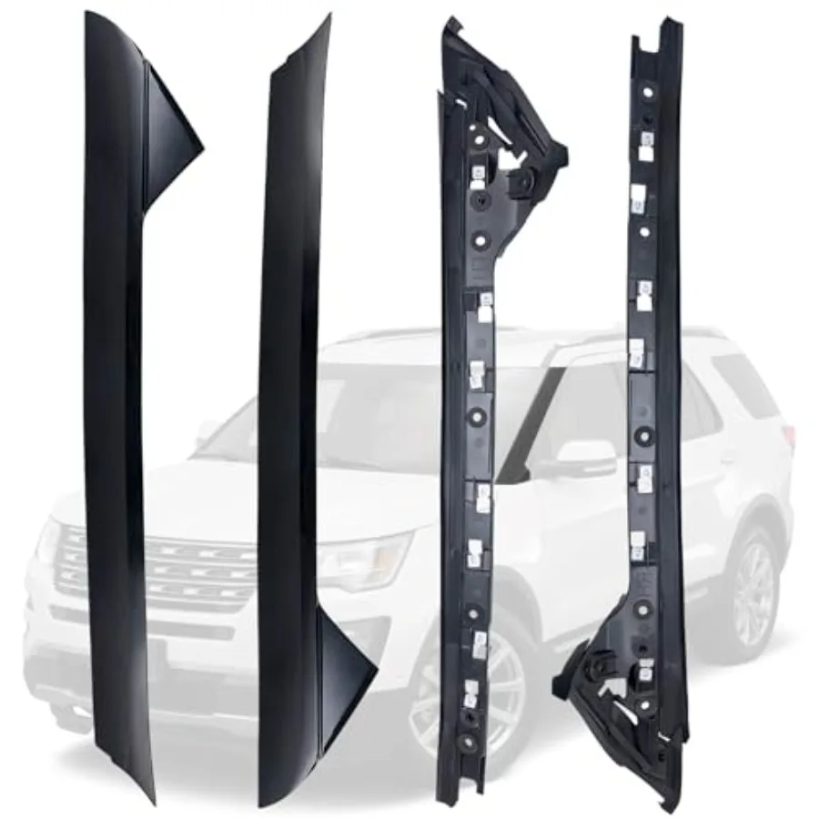 Windshield Trim Molding A-Pillar Fit for Ford Explorer 2011-2019 Window Trim Replaces 926-450 926-451 BB5Z7803137AA BB5Z7803145
Windshield Trim Molding A-Pillar Fit for Ford Explorer 2011-2019 Window Trim Replaces 926-450 926-451 BB5Z7803137AA BB5Z7803145