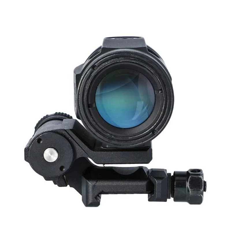Tactical 3x22mm Juliet3-Micro Magnifier Push-Button Flip-to-Side Magnifier QD Mount for Holographic Airsoft Rife Hunting Wargme 
Tactical 3x22mm Juliet3-Micro Magnifier Push-Button Flip-to-Side Magnifier QD Mount for Holographic Airsoft Rife Hunting Wargme