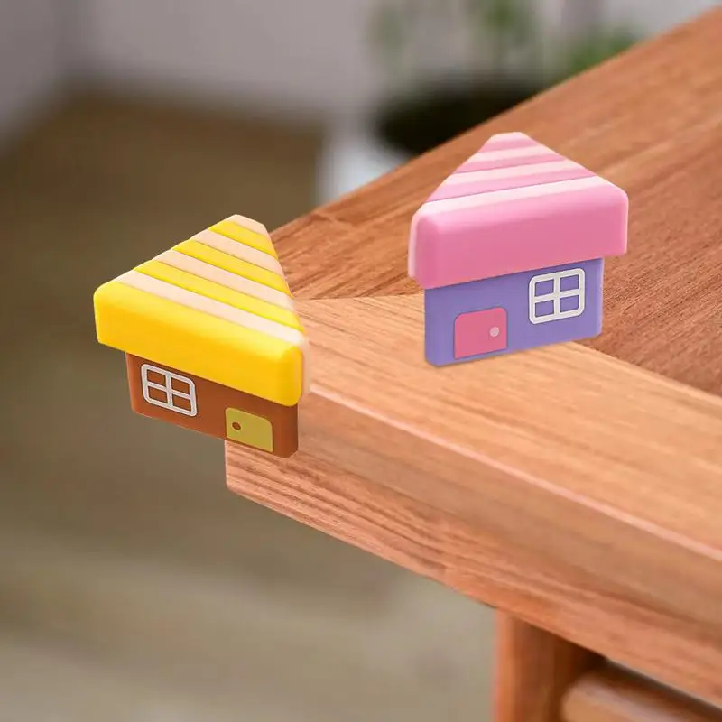 2pcs Baby Rubber Corner Protectors Table Corners Cartoon House Shape Collision Protectors Children's Safety Protection Tools
2pcs Baby Rubber Corner Protectors Table Corners Cartoon House Shape Collision Protectors Children's Safety Protection Tools