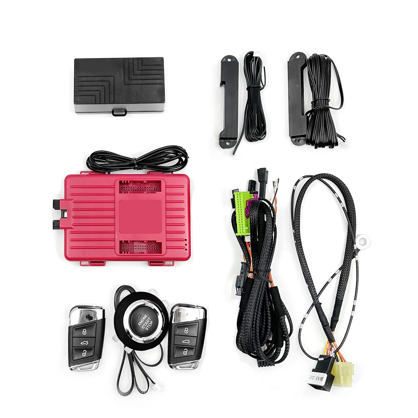 New ForVolkswagen Bora T-Roc Tayron Lavida Sedan, Remote Start Button, One Key Start System, Keyless Entry
New ForVolkswagen Bora T-Roc Tayron Lavida Sedan, Remote Start Button, One Key Start System, Keyless Entry