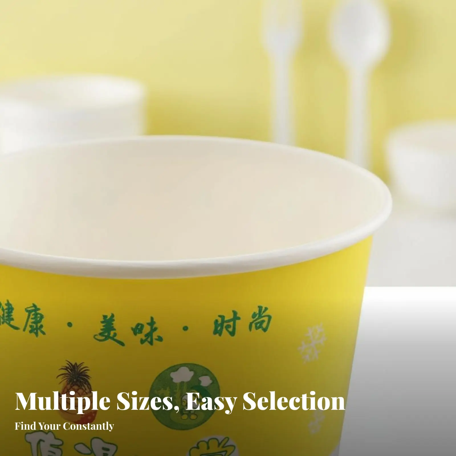 Custom Disposable Paper Bowl, Round Soup Container, Takeaway Food Container, Branding Option
Custom Disposable Paper Bowl, Round Soup Container, Takeaway Food Container, Branding Option