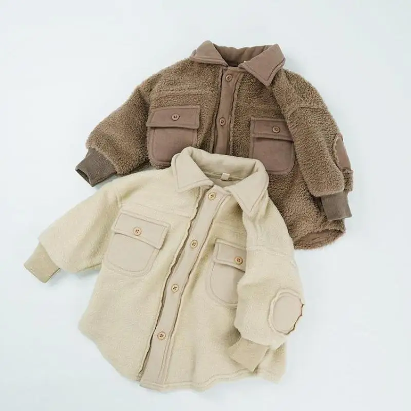 2024 Winter New Children Long Sleeve Lapel Polar Fleece Coat Boys Girls Plus Velvet Thick Warm Windproof Jacket Kids Clothes
2024 Winter New Children Long Sleeve Lapel Polar Fleece Coat Boys Girls Plus Velvet Thick Warm Windproof Jacket Kids Clothes