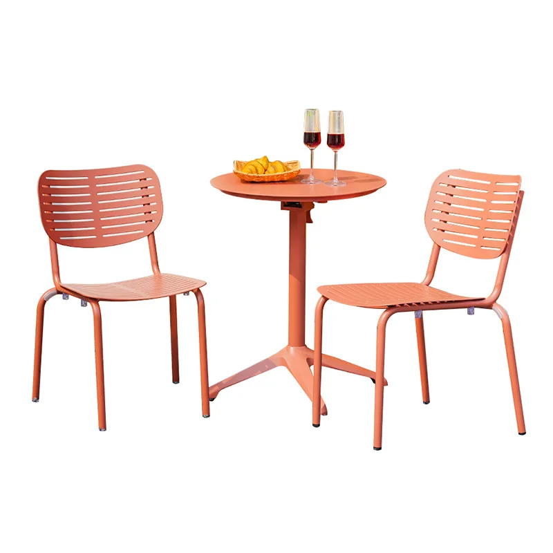 Outdoor tables and chairs, courtyard casual dining table and chair combination aluminum alloy outdoor open-air balcony, homestay
Outdoor tables and chairs, courtyard casual dining table and chair combination aluminum alloy outdoor open-air balcony, homestay