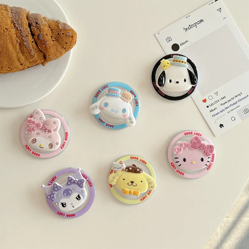 Cartoon Sanrio Hello Kitty Magnetic Phone Holder Cartoon Grip Tok Griptok Phone Stand For IPhone Wireless Charging Case Holder
Cartoon Sanrio Hello Kitty Magnetic Phone Holder Cartoon Grip Tok Griptok Phone Stand For IPhone Wireless Charging Case Holder