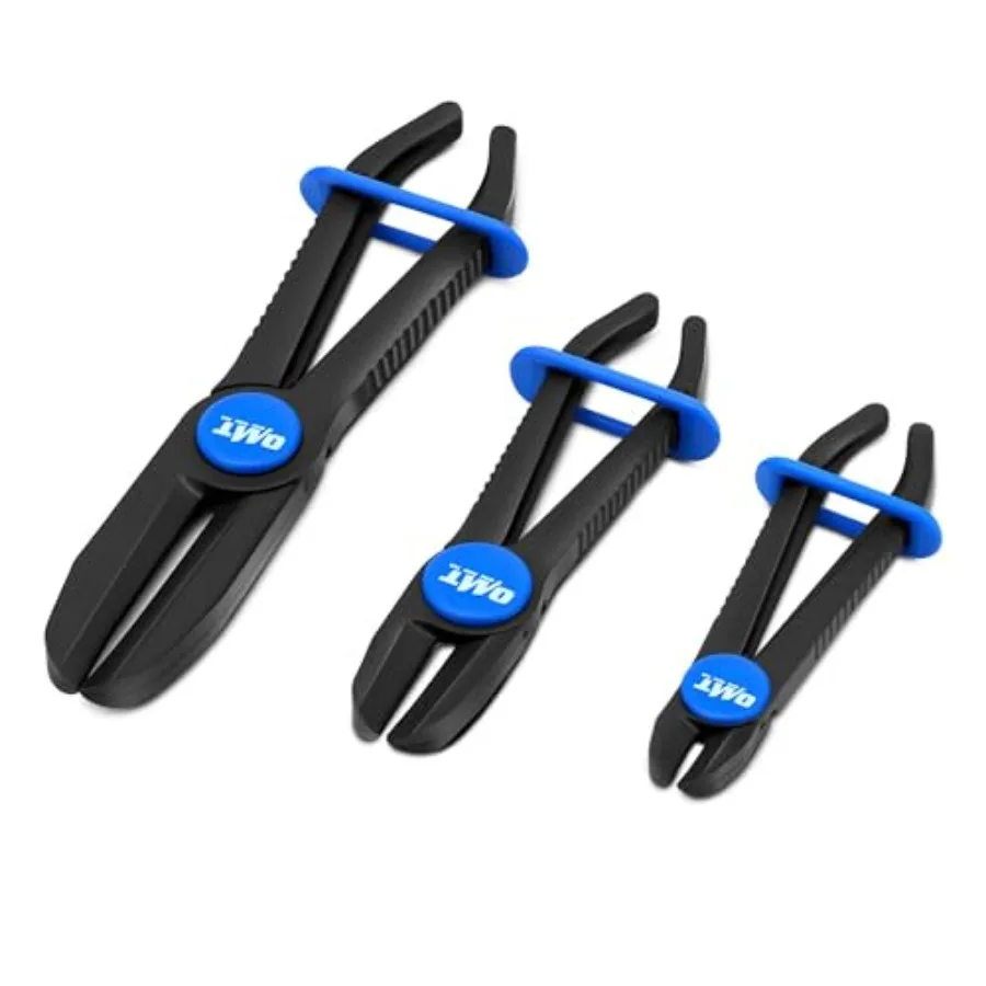 Hose Pinch Off Pliers, 3 Pcs Long Reach Hose Clamp Pliers Set for Flexible Hoses Brake Coolant Radiator Vacuum Fuel Lines Maint
Hose Pinch Off Pliers, 3 Pcs Long Reach Hose Clamp Pliers Set for Flexible Hoses Brake Coolant Radiator Vacuum Fuel Lines Maint