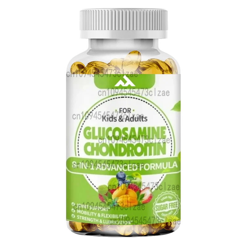 Glucosamine Chondroitin Gummies, Organic Vegetarian Chondroitin and Glucosamine Nutritional Supplements, 60 Capsules
Glucosamine Chondroitin Gummies, Organic Vegetarian Chondroitin and Glucosamine Nutritional Supplements, 60 Capsules