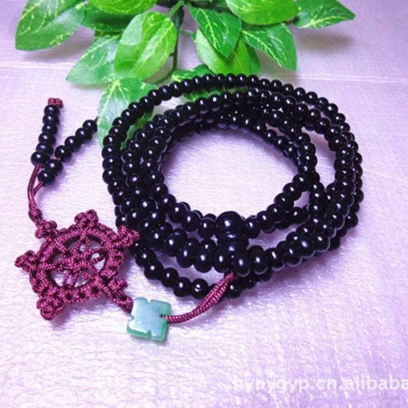 Manufacturers Supply Ebony Beads Bracelet 108Vajra Sandalwood Prayer Beads Bracelet Stall Supply
Manufacturers Supply Ebony Beads Bracelet 108Vajra Sandalwood Prayer Beads Bracelet Stall Supply