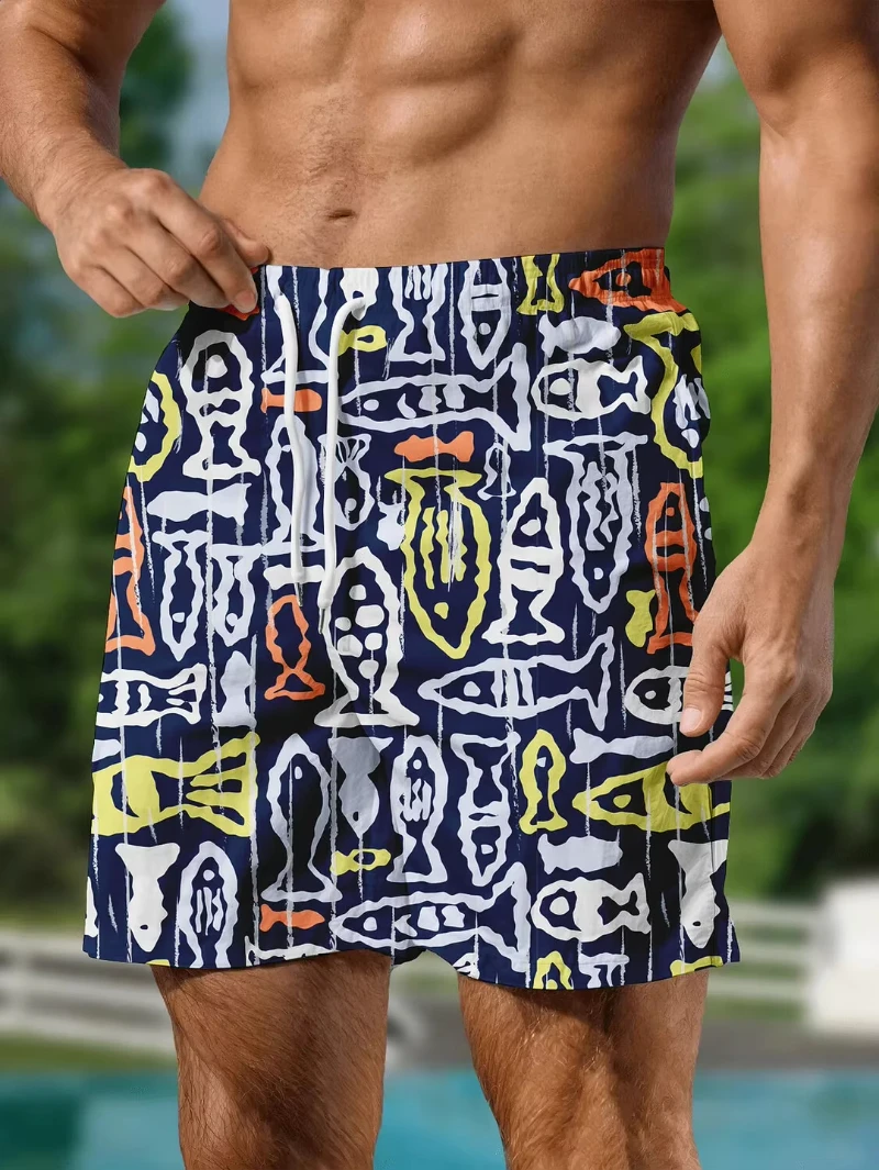 Мужские гавайские плавки с 3D цветочным принтом, пляжные шорты, летние быстросохнущие спортивные шорты для отдыха на открытом воздухе, модные мужские шорты
Мужские гавайские плавки с 3D цветочным принтом, пляжные шорты, летние быстросохнущие спортивные шорты для отдыха на открытом воздухе, модные мужские шорты