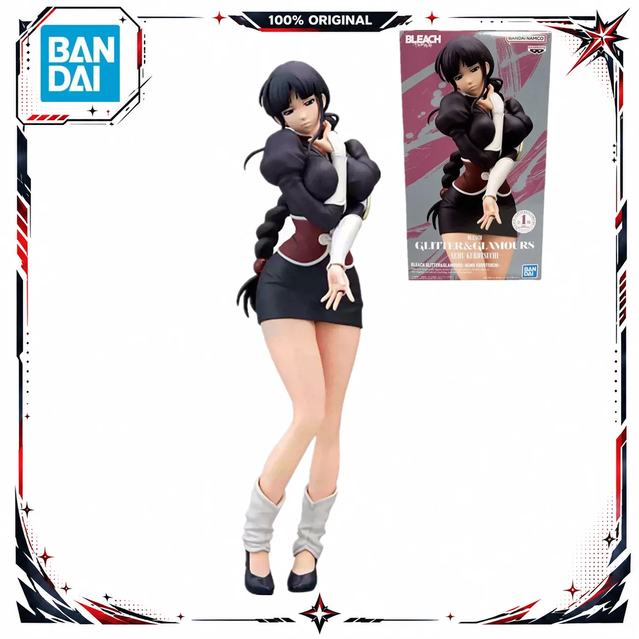 Original BANPRESTO BLEACH Anime GLITTER GLAMOURS Nemu Kurotsuchi PVC Action Figure Bandai BLEACH Model Figurine Toys
Original BANPRESTO BLEACH Anime GLITTER GLAMOURS Nemu Kurotsuchi PVC Action Figure Bandai BLEACH Model Figurine Toys