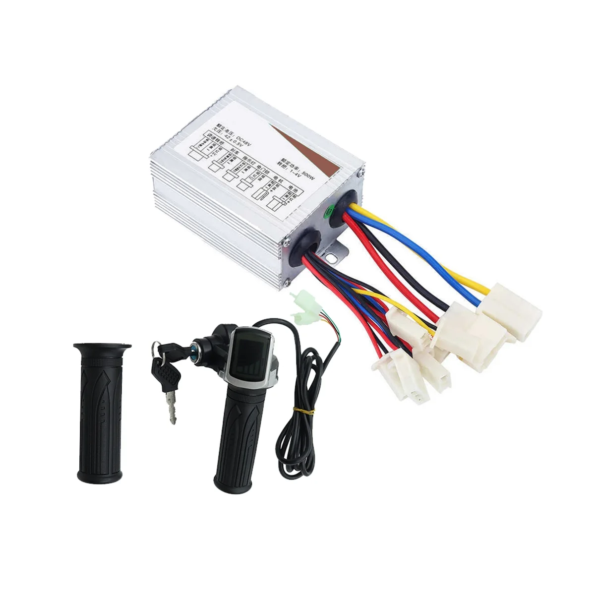 500W Electric Scooter Brushed Controller Motor+Throttle Twist Grip for E-Bike Electric Scooter
500W Electric Scooter Brushed Controller Motor+Throttle Twist Grip for E-Bike Electric Scooter