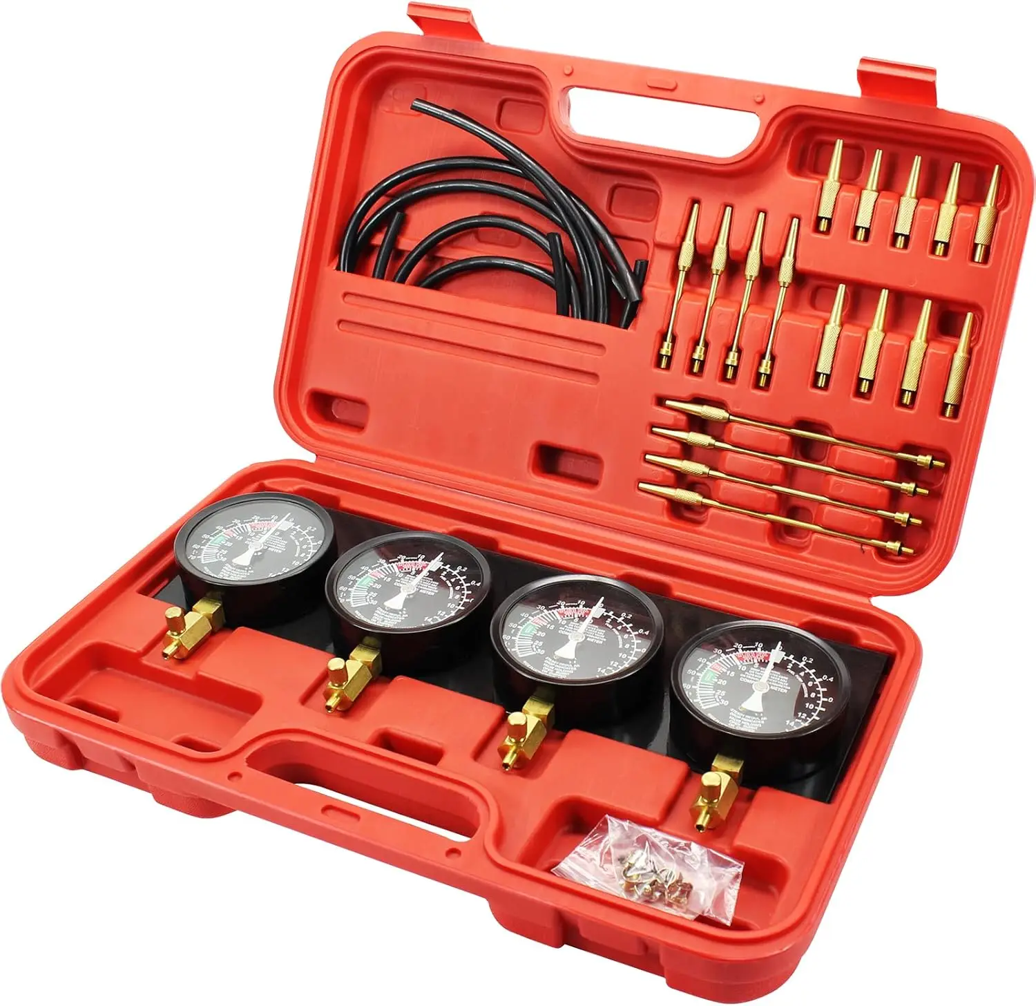 Fuel Vacuum Carburetor Synchronize Tool Kit Fuel Vacuum Carburetor Synchronizer carb sync Gauge Set with Rubber Hose
Fuel Vacuum Carburetor Synchronize Tool Kit Fuel Vacuum Carburetor Synchronizer carb sync Gauge Set with Rubber Hose