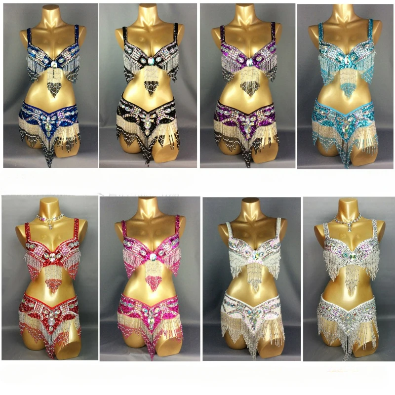 Sexy Girl Belly Dance Costume Wear Bar+Belt 2pc Set 10 Colors Ladies Bellydancing Costumes Bellydance Clothes
Sexy Girl Belly Dance Costume Wear Bar+Belt 2pc Set 10 Colors Ladies Bellydancing Costumes Bellydance Clothes