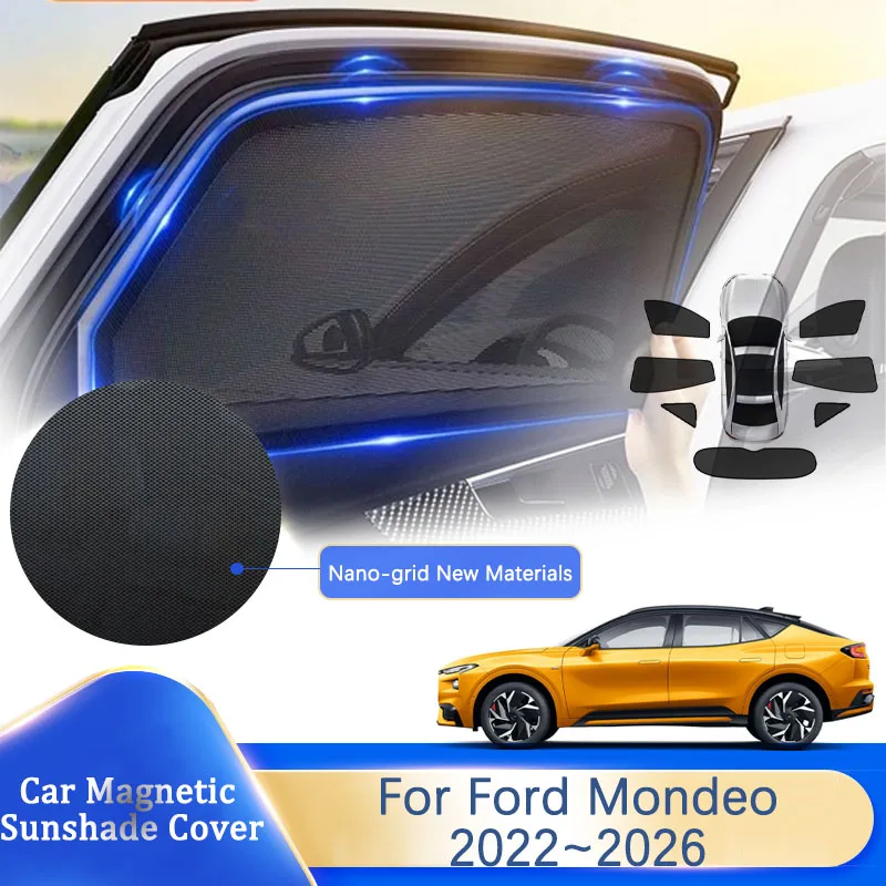 Car Sunshades For Ford Mondeo Taurus MK5 2023 2024 2025 2026 Anti-UV Curtain Window Visor Sun Shade Coverage Covers Auto Accesso
Car Sunshades For Ford Mondeo Taurus MK5 2023 2024 2025 2026 Anti-UV Curtain Window Visor Sun Shade Coverage Covers Auto Accesso