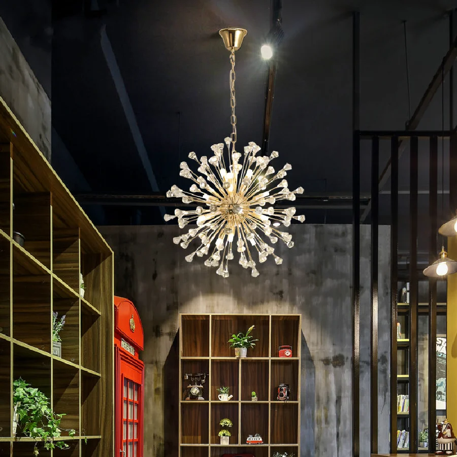 Nordic Ins Restaurant Hanging Lighting Creative Living Room Bedroom Home Led Pendant Lamp Crystal Clothing Shop Supended Fixture
Nordic Ins Restaurant Hanging Lighting Creative Living Room Bedroom Home Led Pendant Lamp Crystal Clothing Shop Supended Fixture