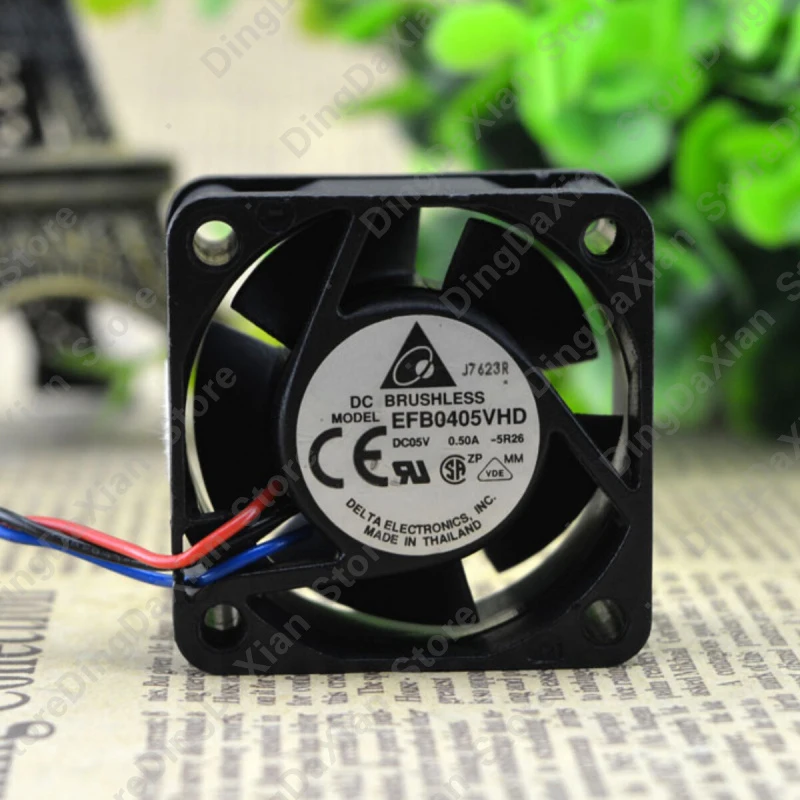 X For DELTA EFB0405VHD | 5V 0.50A | 4CM | Small Inverter Chassis Cooling Fan 1PCS
X For DELTA EFB0405VHD | 5V 0.50A | 4CM | Small Inverter Chassis Cooling Fan 1PCS
