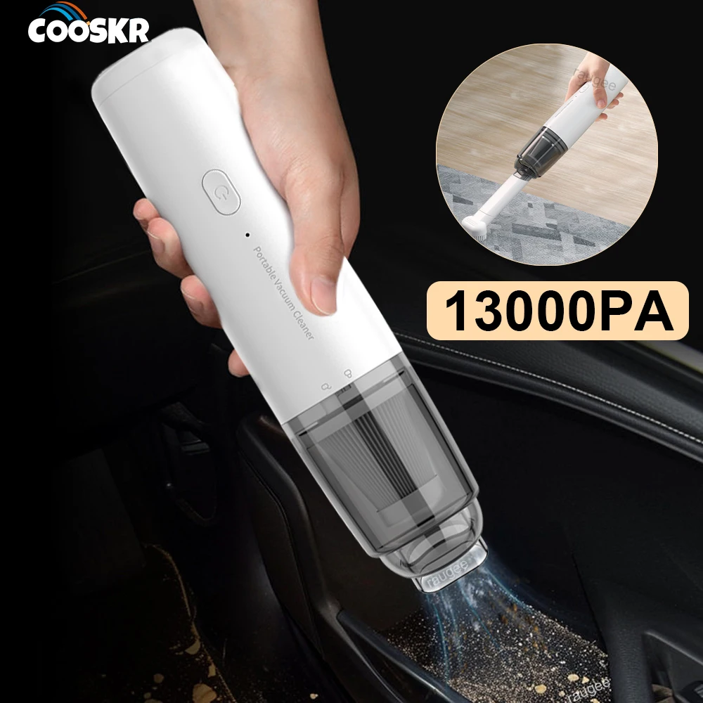 13000PA Wireless Car Vacuum Cleaner USB Rechargeable Powerful Suction Cleaning Machine Handheld Portable Car&Home Vacuum Cleaner
13000PA Wireless Car Vacuum Cleaner USB Rechargeable Powerful Suction Cleaning Machine Handheld Portable Car&Home Vacuum Cleaner