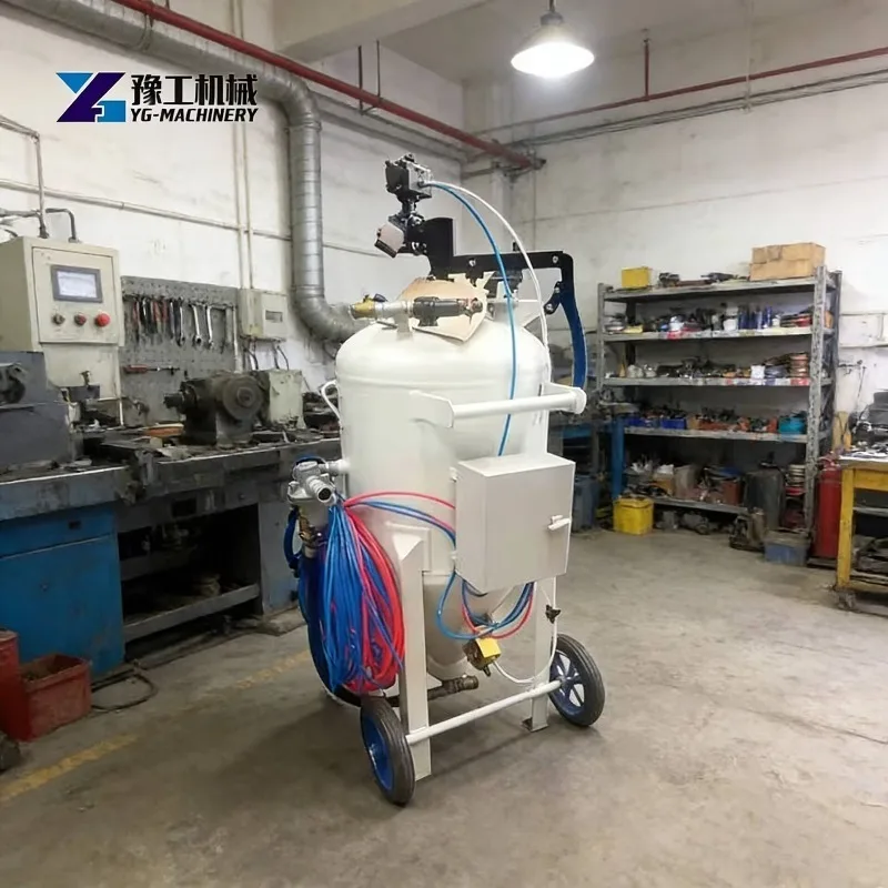 Hot Sales Mobile Dry Sandblaster Machine for Metal Surface Sandblasting Machine
Hot Sales Mobile Dry Sandblaster Machine for Metal Surface Sandblasting Machine