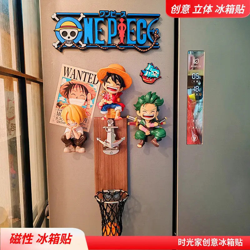 Anime One Piece 3D Fridge Magnet Dual Use Magnetic Sticker Luffy Zoro Beer Bottle Opener Creative Home Accessories Fans Gifts
Anime One Piece 3D Fridge Magnet Dual Use Magnetic Sticker Luffy Zoro Beer Bottle Opener Creative Home Accessories Fans Gifts