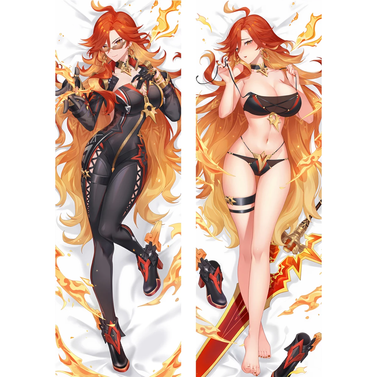 Mavuika Large Dakimakura Cover Anime Woman Long Life Size Equal Body Pillow Case Customized Printed Waifu Gift
Mavuika Large Dakimakura Cover Anime Woman Long Life Size Equal Body Pillow Case Customized Printed Waifu Gift