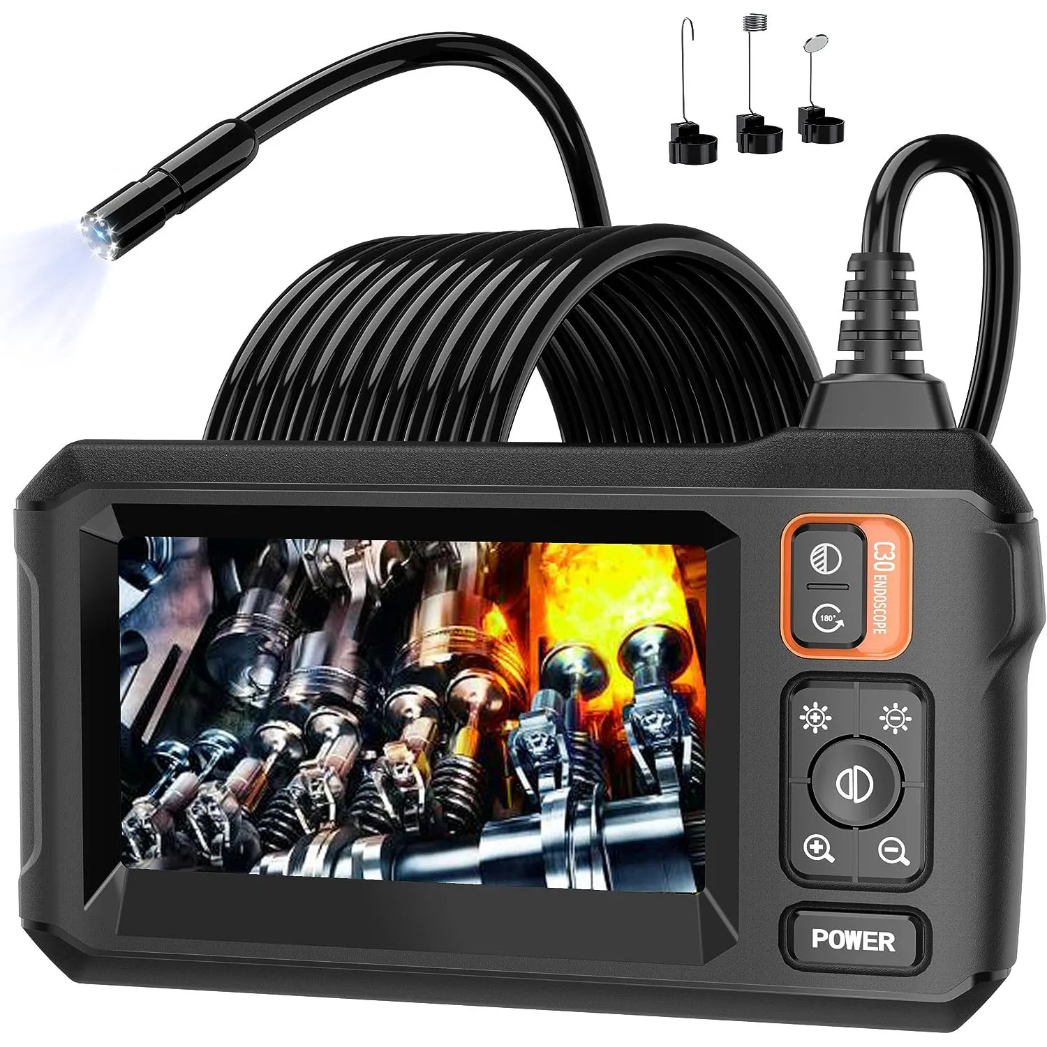 4,3 дюйма 8 мм 1080P IPS автомобильный эндоскоп стетоскоп эндоскопическая камера бороскоп для автомобиля осмотр устройство с соприкосновением
4,3 дюйма 8 мм 1080P IPS автомобильный эндоскоп стетоскоп эндоскопическая камера бороскоп для автомобиля осмотр устройство с соприкосновением