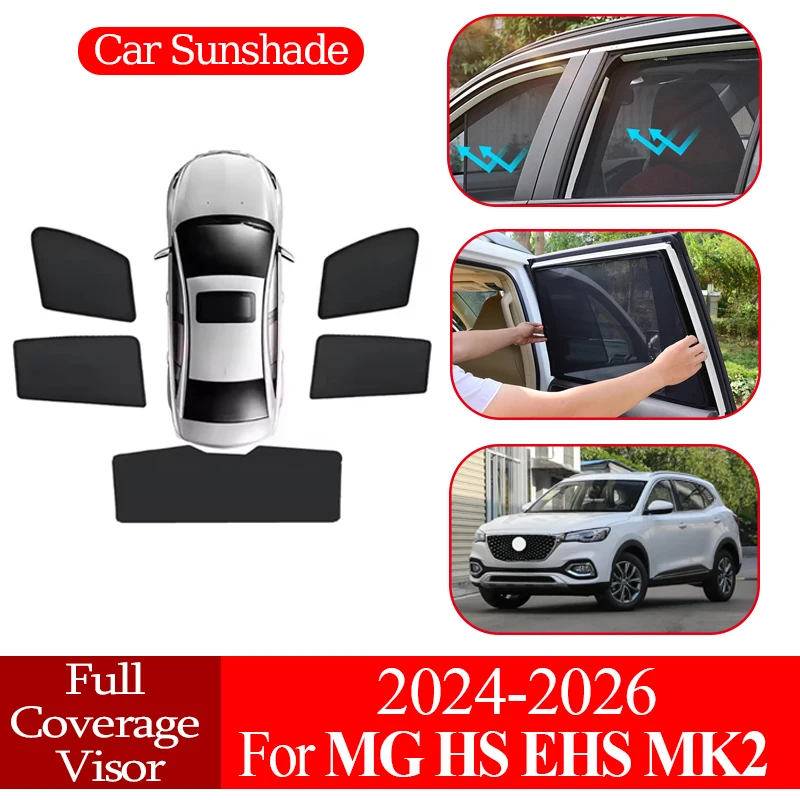 Magnetic Coverage Sunshade Car Mesh Sunshade Sunscreen Privacy Protection Auto Accessories For MG HS EHS MK2 2024 2025 2026
Magnetic Coverage Sunshade Car Mesh Sunshade Sunscreen Privacy Protection Auto Accessories For MG HS EHS MK2 2024 2025 2026