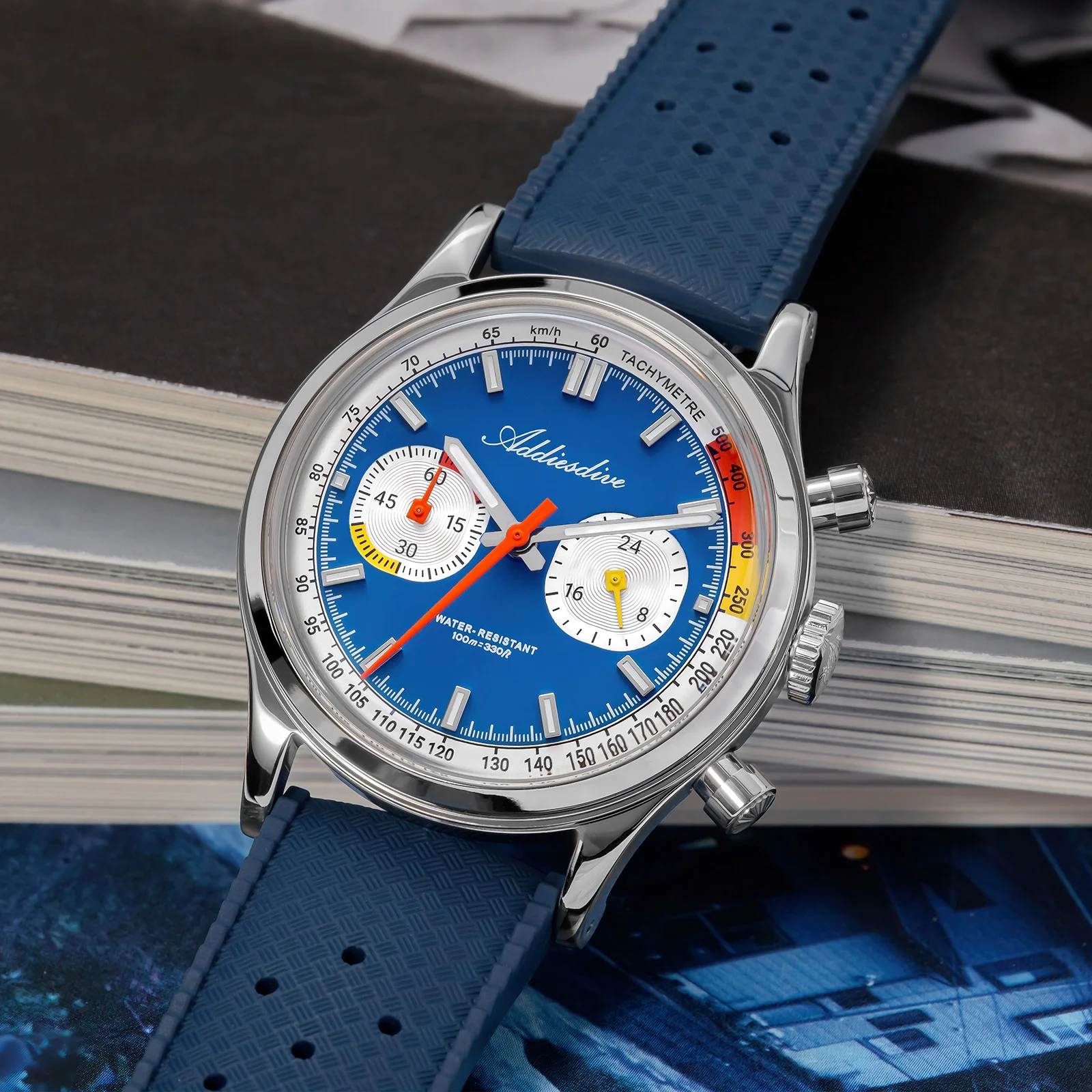 ADDIESDIVE AD2549 Men's Luxury Wristwatches 10Bar Waterproof 316L Stainless Steel Wristwatch Bubble Mirror Glass Quartz Watch
ADDIESDIVE AD2549 Men's Luxury Wristwatches 10Bar Waterproof 316L Stainless Steel Wristwatch Bubble Mirror Glass Quartz Watch