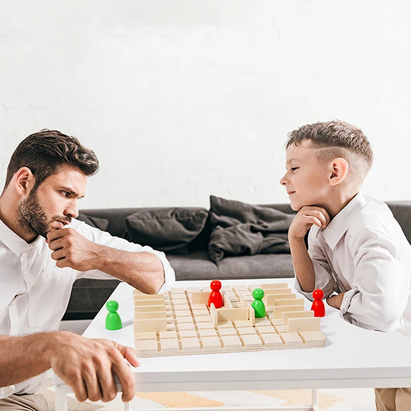 Fun-Filled Parent-Child Interaction Game - Two-Player Chase and Intercept Board Puzzle Toy Set
Fun-Filled Parent-Child Interaction Game - Two-Player Chase and Intercept Board Puzzle Toy Set