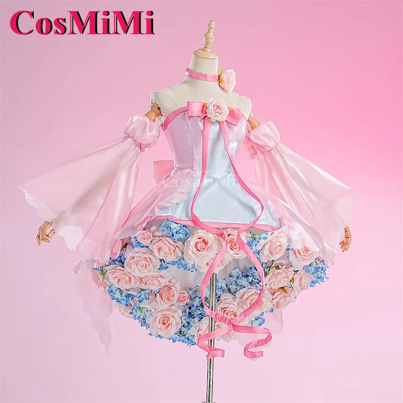 CosMiMi Anime Cardcaptor Sakura Kinomoto Sakura Cosplay Costumes Flowers Fairy CLEAR CARD Dress Carnival Role Play Clothing New
CosMiMi Anime Cardcaptor Sakura Kinomoto Sakura Cosplay Costumes Flowers Fairy CLEAR CARD Dress Carnival Role Play Clothing New