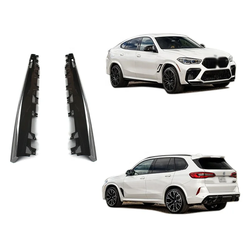STLFDry Carbon Fiber X5 X6 Series G05 G06 Side Skirts X5M X6M Body Kits Auto Parts Car Bumpers Accessories
STLFDry Carbon Fiber X5 X6 Series G05 G06 Side Skirts X5M X6M Body Kits Auto Parts Car Bumpers Accessories
