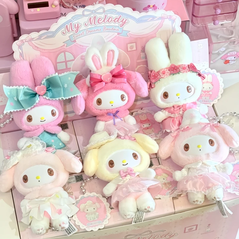 New Arrival My Melody Blind Box Sweet Dream Lady House Series Kawaii Plush Pendant Mystery Box Collectible Trendy Toy In Stock
New Arrival My Melody Blind Box Sweet Dream Lady House Series Kawaii Plush Pendant Mystery Box Collectible Trendy Toy In Stock