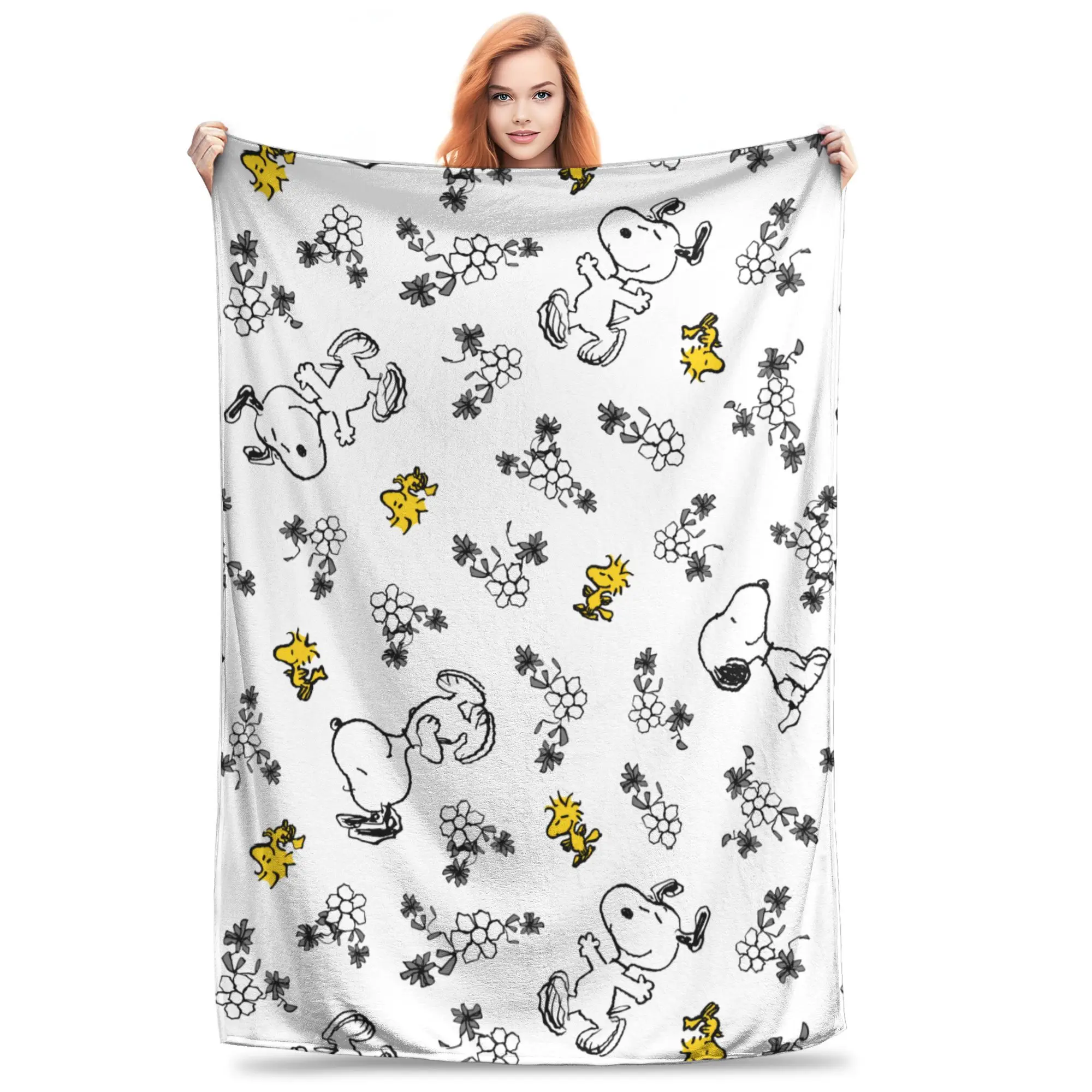 Флисовое одеяло Snoopys Woodstock с цветочным узором для дивана, спальни, мягкое плюшевое тонкое одеяло,
Флисовое одеяло Snoopys Woodstock с цветочным узором для дивана, спальни, мягкое плюшевое тонкое одеяло,