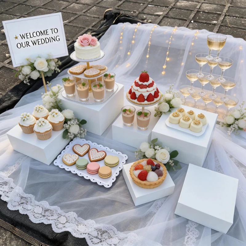 8PCS Metal Column Pastry Stand for Party Dessert Candy Cookies Cake Cupcake Rack Table Centerpiece Buffet Banquet Decoration
8PCS Metal Column Pastry Stand for Party Dessert Candy Cookies Cake Cupcake Rack Table Centerpiece Buffet Banquet Decoration