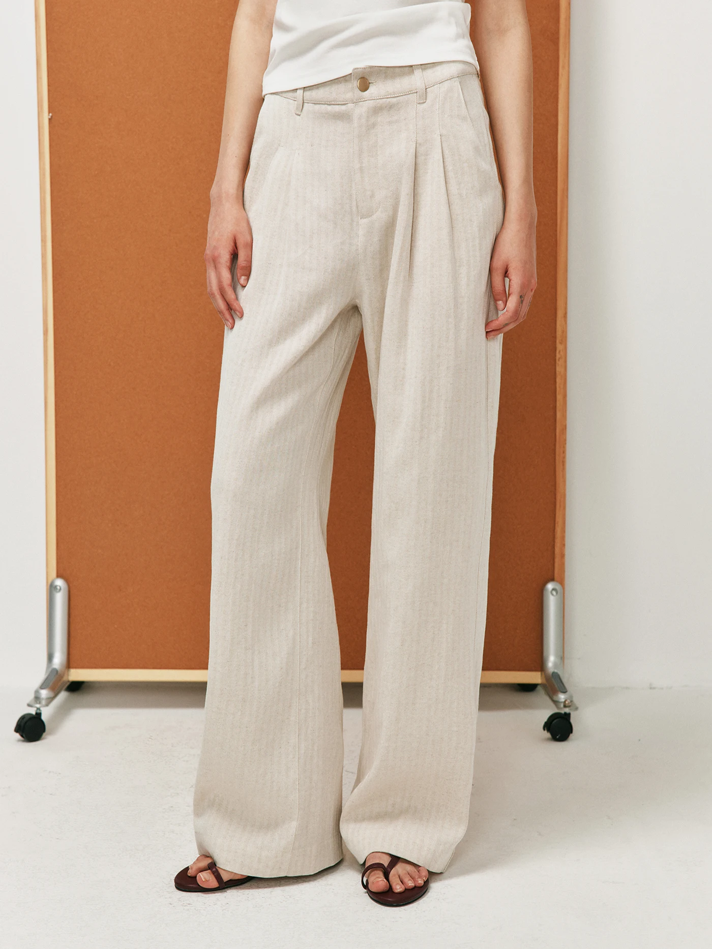 Linen Long Velvet Cotton Double Pleat Loose Slimming Casual Pants Comfortable Breathable Wide Leg Pants for Women
Linen Long Velvet Cotton Double Pleat Loose Slimming Casual Pants Comfortable Breathable Wide Leg Pants for Women