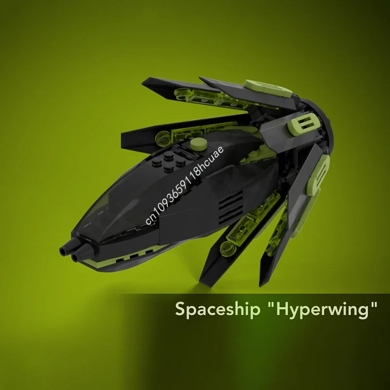 193pcs MOC Spaceship Hyperwing nan Building Blocks Christmas Gift Unlimited Creativity DIY Perfect for Custom Builders Inspiri
193pcs MOC Spaceship Hyperwing nan Building Blocks Christmas Gift Unlimited Creativity DIY Perfect for Custom Builders Inspiri