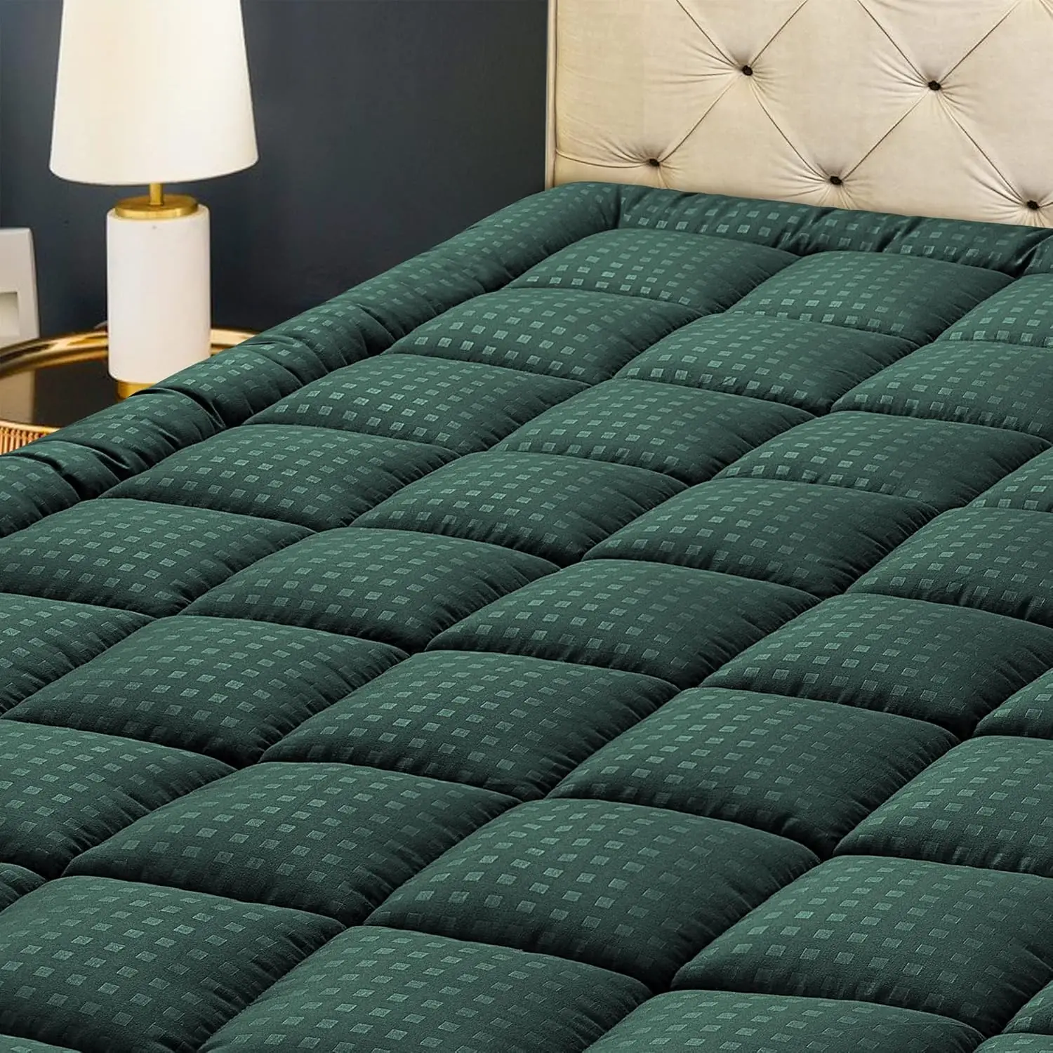 California King Mattr Pad Quilted Fitted Mattr Protector Top Mattr Cover Breathable Fluffy Soft Mattr Topper With 8-21"" Deep
California King Mattr Pad Quilted Fitted Mattr Protector Top Mattr Cover Breathable Fluffy Soft Mattr Topper With 8-21"" Deep
