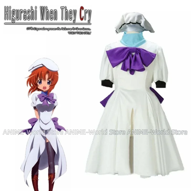 Game Higurashi When They Cry Hou Ryugu Rena Cosplay Costume Uniform Custom Made Any Size
Game Higurashi When They Cry Hou Ryugu Rena Cosplay Costume Uniform Custom Made Any Size