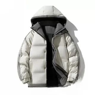 Winter Thiened down Cotton Jaet for Men Hooded Warm Large Size Youth Faionable Travel Polyester Fiber Coat
Winter Thiened down Cotton Jaet for Men Hooded Warm Large Size Youth Faionable Travel Polyester Fiber Coat