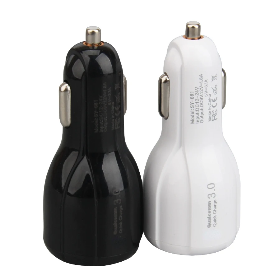 100pcs Car Charger QC3.0 Quick Charge for iPhone X XR XS MAX Tablet Fast Charger 2 USB Car Phone Adapter for iPhone 6S 7 8 Plus
100pcs Car Charger QC3.0 Quick Charge for iPhone X XR XS MAX Tablet Fast Charger 2 USB Car Phone Adapter for iPhone 6S 7 8 Plus