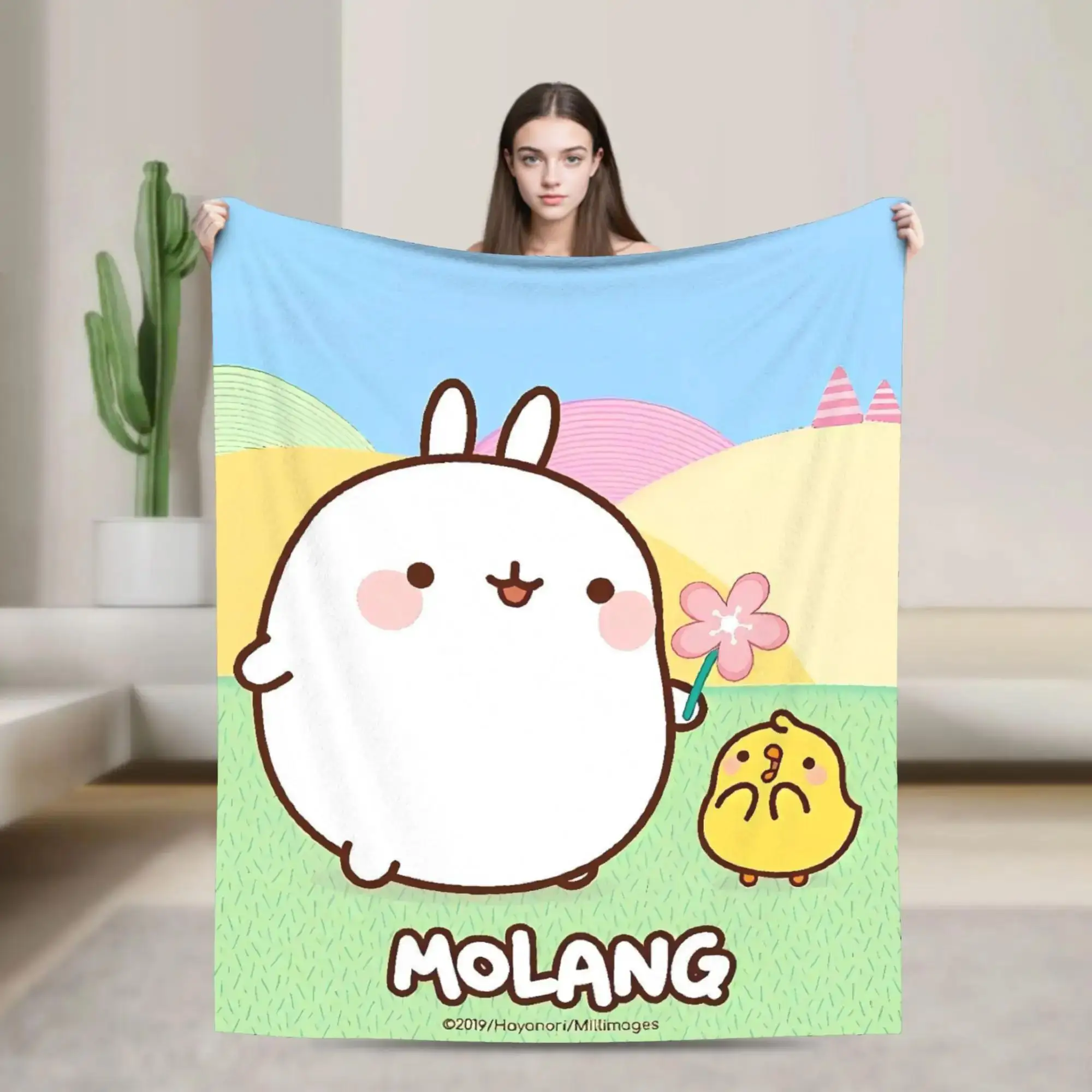 MMolangs with Piupiu Quality Warm Soft Blanket for Autumn Travel Bedroom Use Patterned Throw Bedspread
MMolangs with Piupiu Quality Warm Soft Blanket for Autumn Travel Bedroom Use Patterned Throw Bedspread