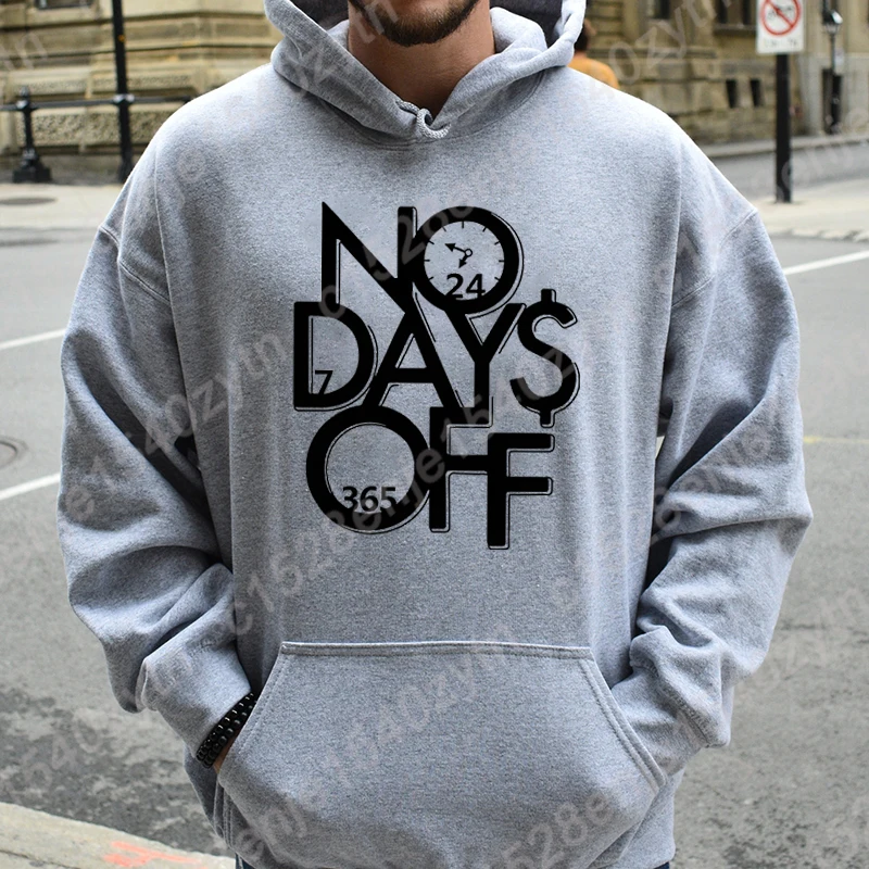 No Days Off Graphic Hoodies Autumn Winter Creative Personalized Pullovers Men Casual Solid Color Hooded Hoodies Long Sleeve Tops
No Days Off Graphic Hoodies Autumn Winter Creative Personalized Pullovers Men Casual Solid Color Hooded Hoodies Long Sleeve Tops