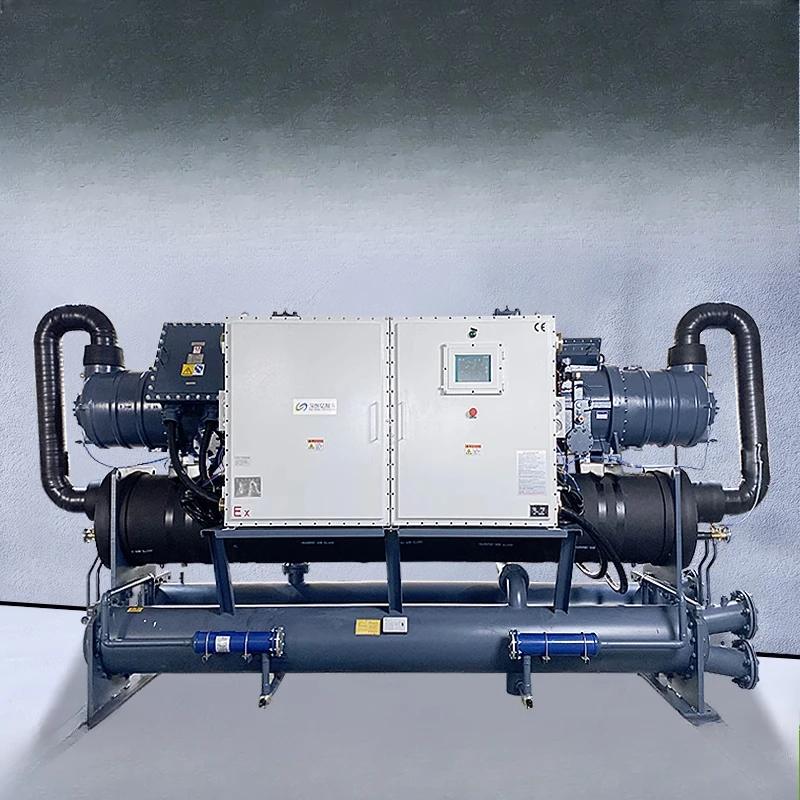 Screw chiller freezer minus 5 degrees low temperature scroll chiller industrial chiller
Screw chiller freezer minus 5 degrees low temperature scroll chiller industrial chiller