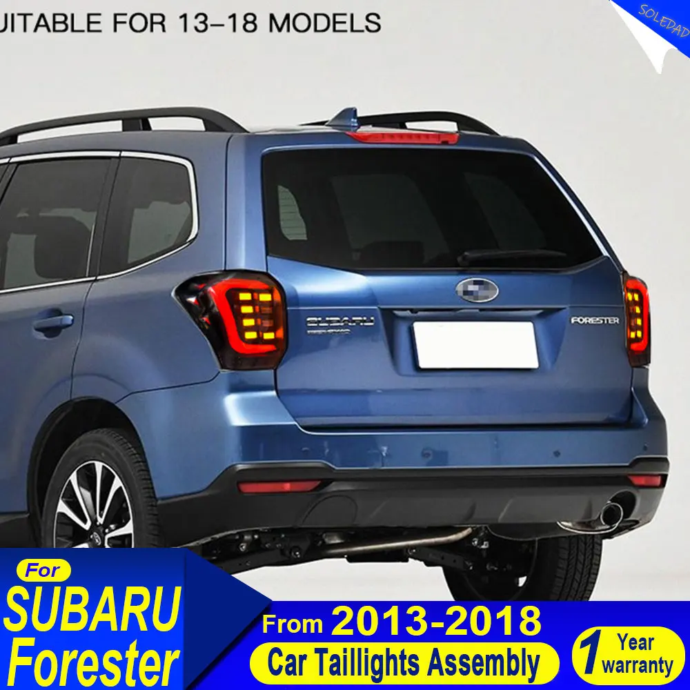 Задние фонари LED с анимацией DRL для SUBARU Forester 2013-2018, автоаксессуары, установка Plug and Play.
Задние фонари LED с анимацией DRL для SUBARU Forester 2013-2018, автоаксессуары, установка Plug and Play.