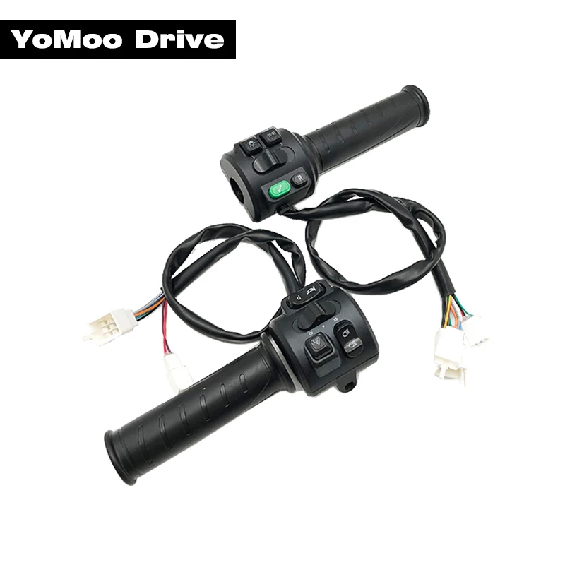 T08 Hall Type 48v 60v 72v With Three Speed Parking Reverse Comb Function Twist Throttle For Electric Motorcycle Scooter
T08 Hall Type 48v 60v 72v With Three Speed Parking Reverse Comb Function Twist Throttle For Electric Motorcycle Scooter