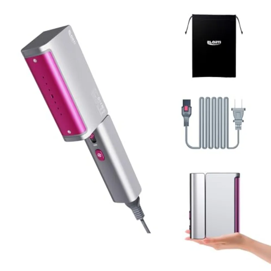 Travel Steamer 1200W Dual Voltage 110-220V Portable Handheld with Pluggable Cable Foldable Design 15s Fast Heat 2 in 1 Steam Ir
Travel Steamer 1200W Dual Voltage 110-220V Portable Handheld with Pluggable Cable Foldable Design 15s Fast Heat 2 in 1 Steam Ir