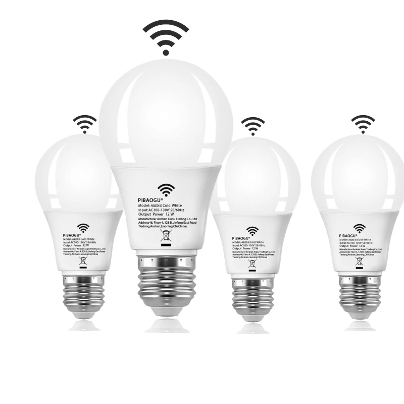 4pcs Radar Motion Sensor Light Bulb E26 110V 12W LEDNight Light BedroomGardenLED Bulbs For Home
4pcs Radar Motion Sensor Light Bulb E26 110V 12W LEDNight Light BedroomGardenLED Bulbs For Home