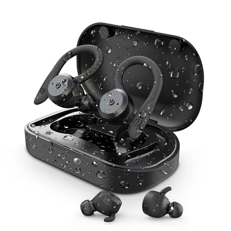 Wireless Bluetooth 5.0 IPX7 waterproof headset magnetic connection sports earplugs running
Wireless Bluetooth 5.0 IPX7 waterproof headset magnetic connection sports earplugs running